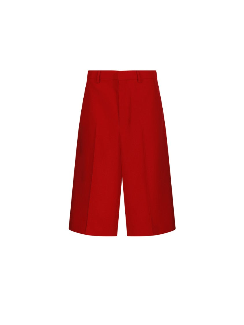 Ami Tailored Wide Bermuda Shorts