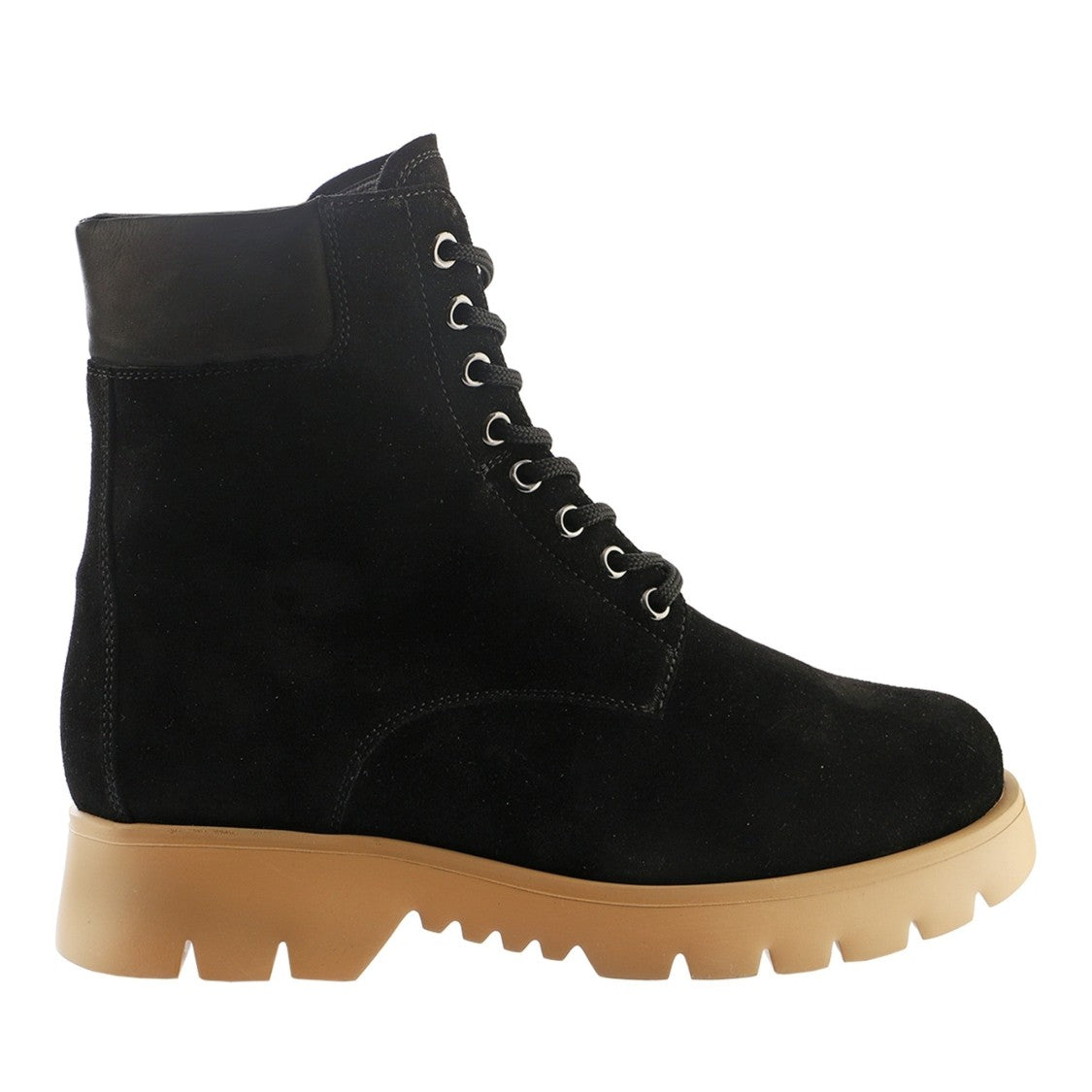 Högl Black Harvest Insulated Lace-Up Suede Ankle Boots