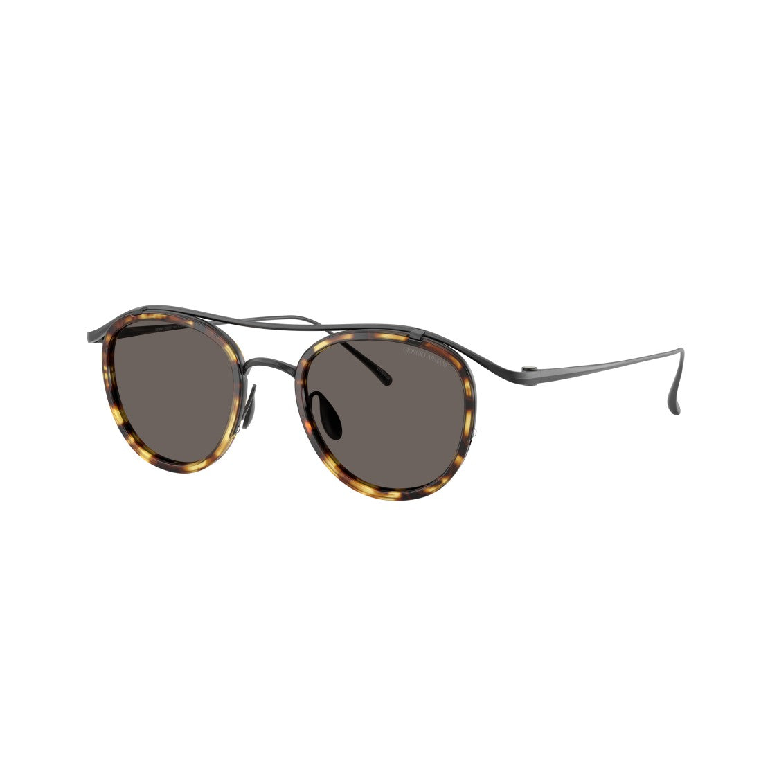 Giorgio Armani 0Ar6179t Titanium Frame Sunglasses With Double Bridge