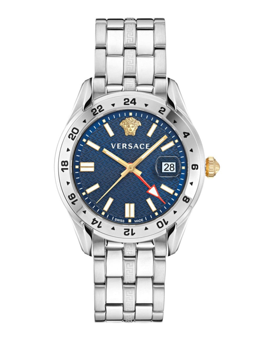 Versace Greca Time Gmt Watch