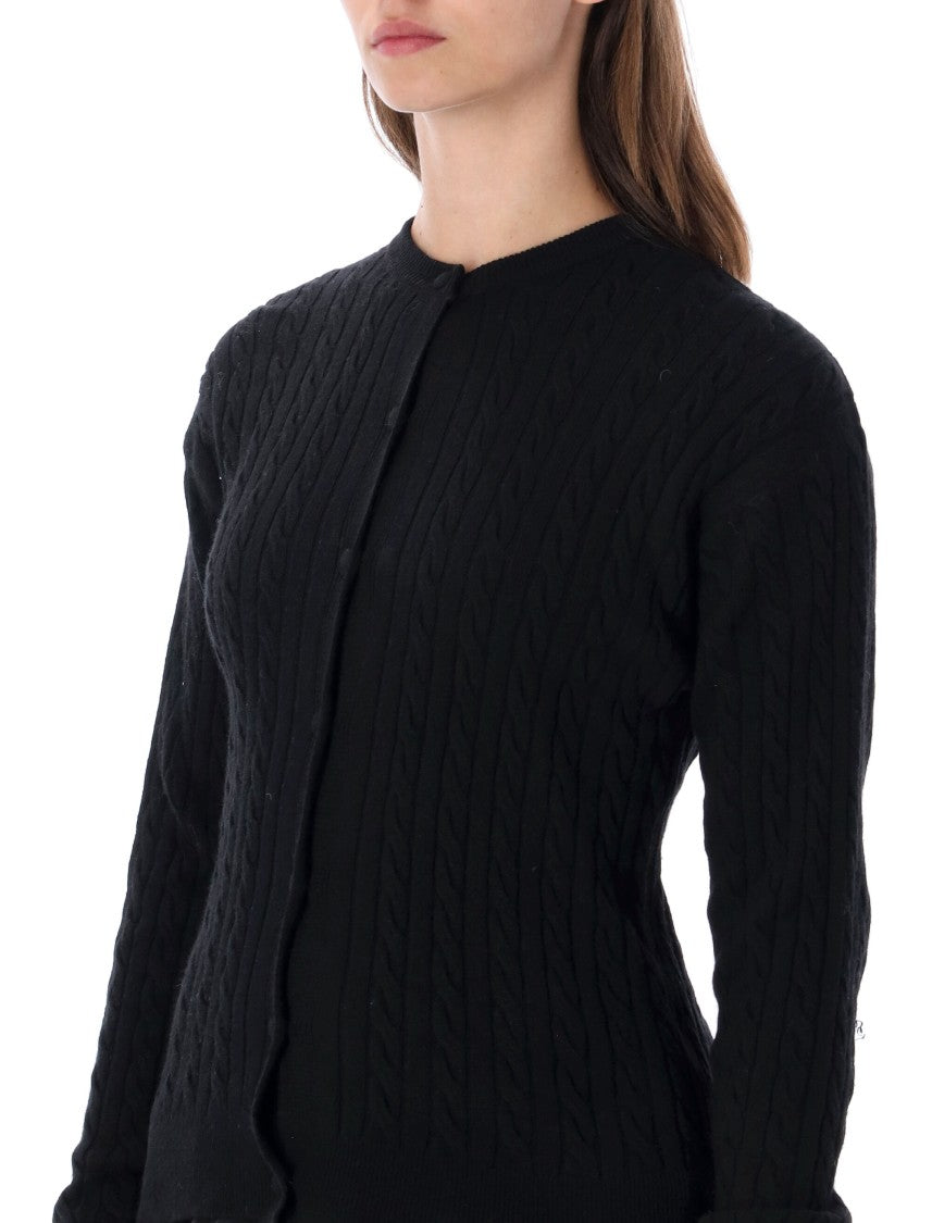Gimaguas Rina Cardigan Cable-Knit Button-Down Cardigan