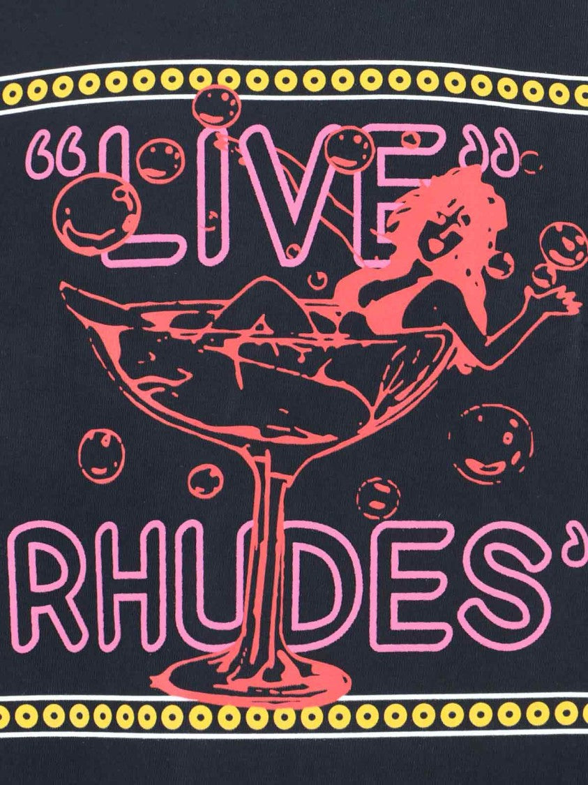 Rhude Logo T-Shirt – Black