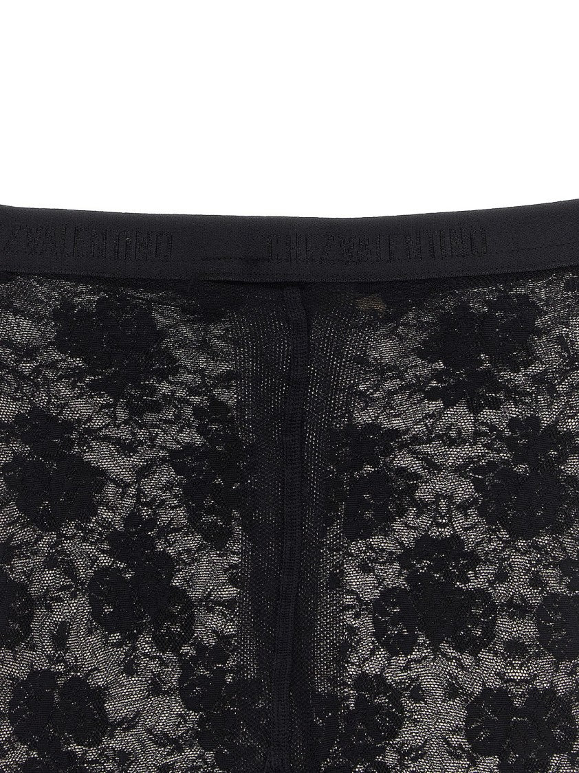 Valentino Garavani 'Chez Valentino' Lace Tights