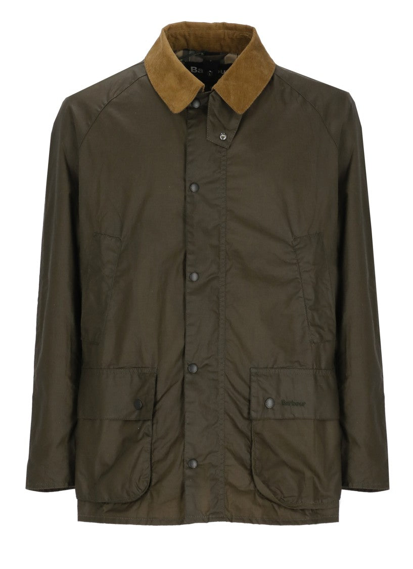 Barbour Ashby Corduroy-Collar Cotton Jacket