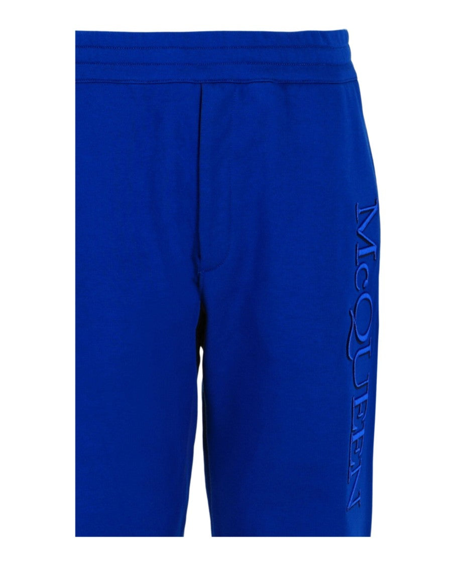 Alexander Mcqueen Mid Rise Joggers With Drawstring Waist