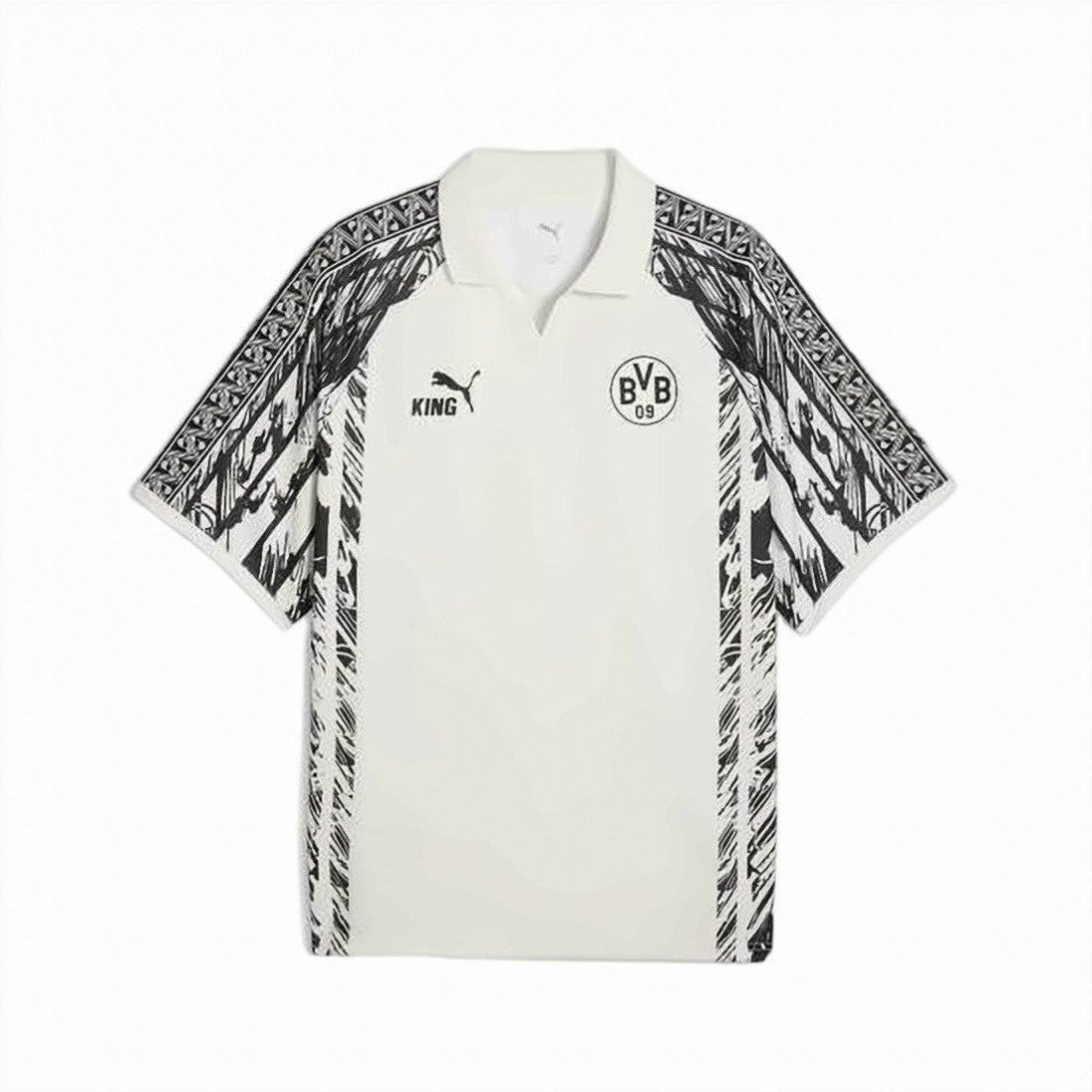 Puma Short-Sleeve Training Shirt With Bold Graphic Accents