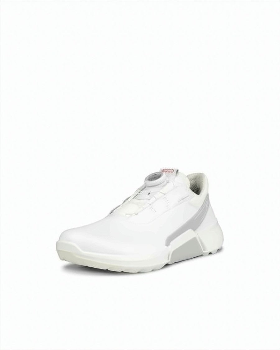Ecco Smooth Leather Sneakers With Minimalist Design