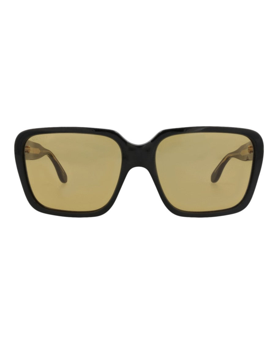 Gucci Square-Frame Acetate Sunglasses