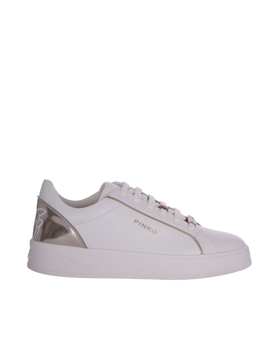 Pinko Iris Sneakers With Silver Hardware Details