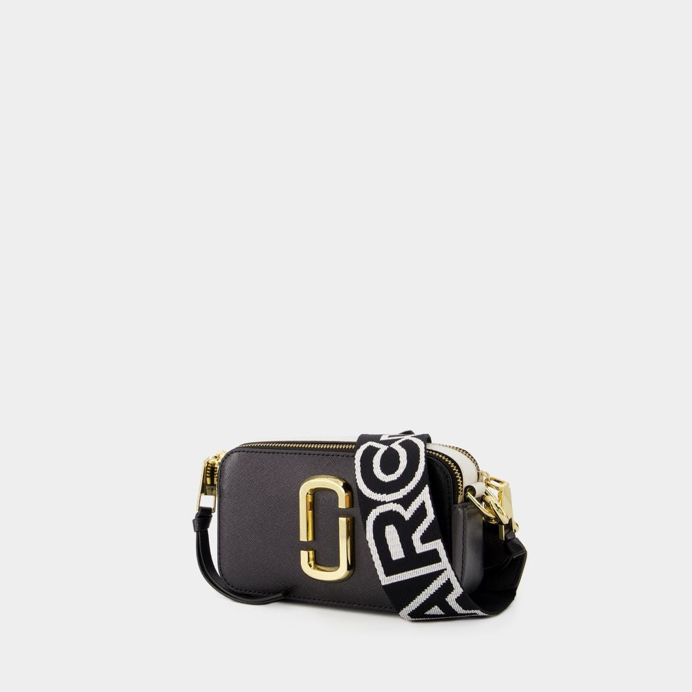 Marc Jacobs The Snapshot Crossbody - Leather - Black
