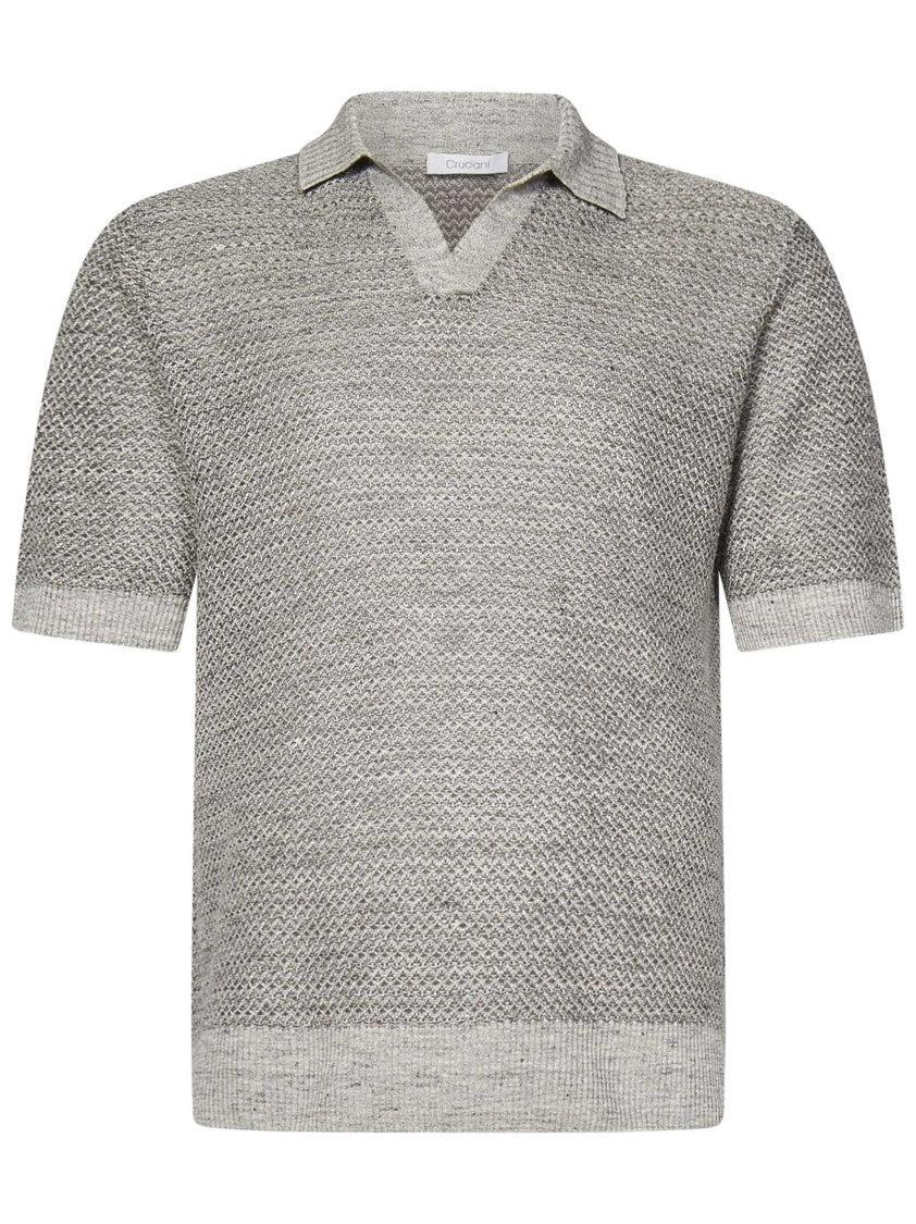 Cruciani Grey Polo Shirt