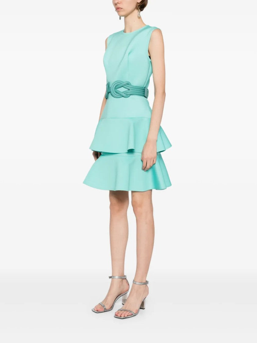 Saiid Kobeisy Midi Ruffled Dress