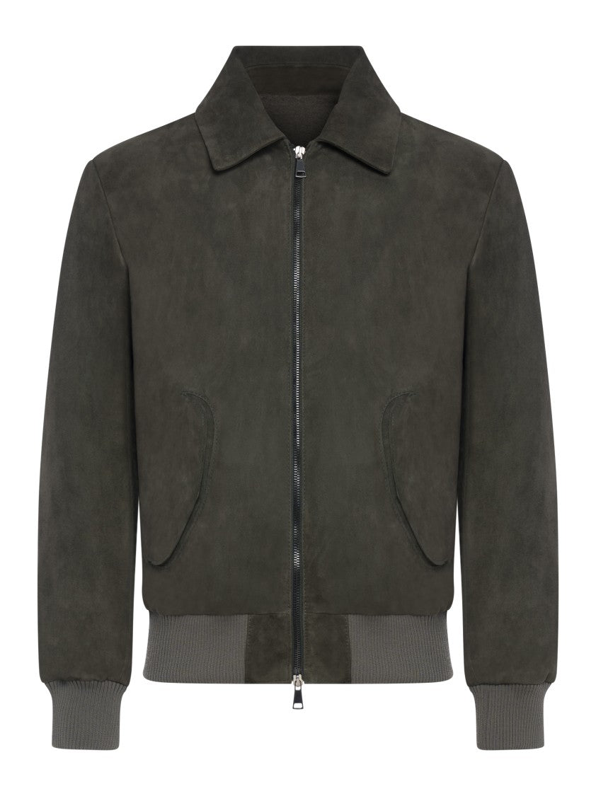 Franzese Collection Suede Lambskin Jacket With Wool Lining