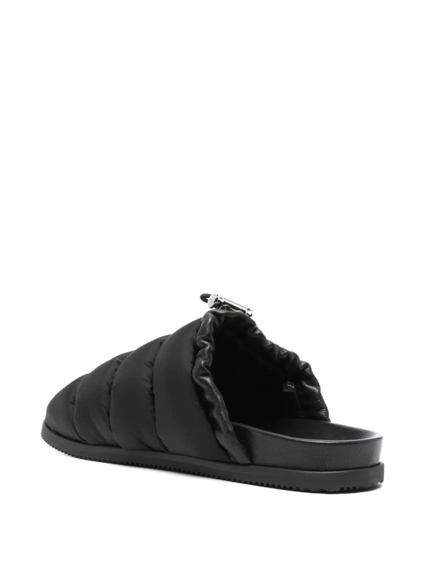 Moncler Padded Quilted Mon Pocket Slippers