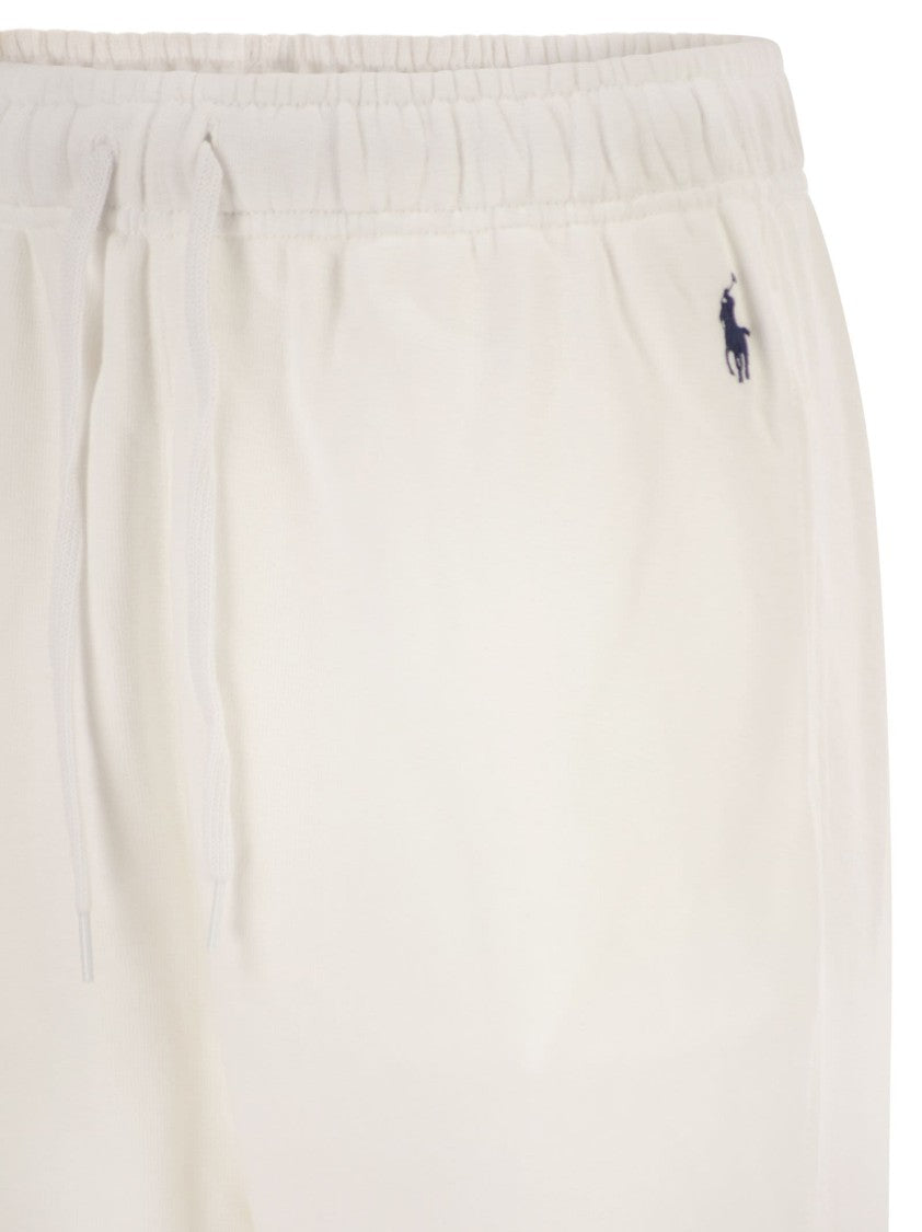 Polo Ralph Lauren High-Waist Tapered Fleece Sweatpants