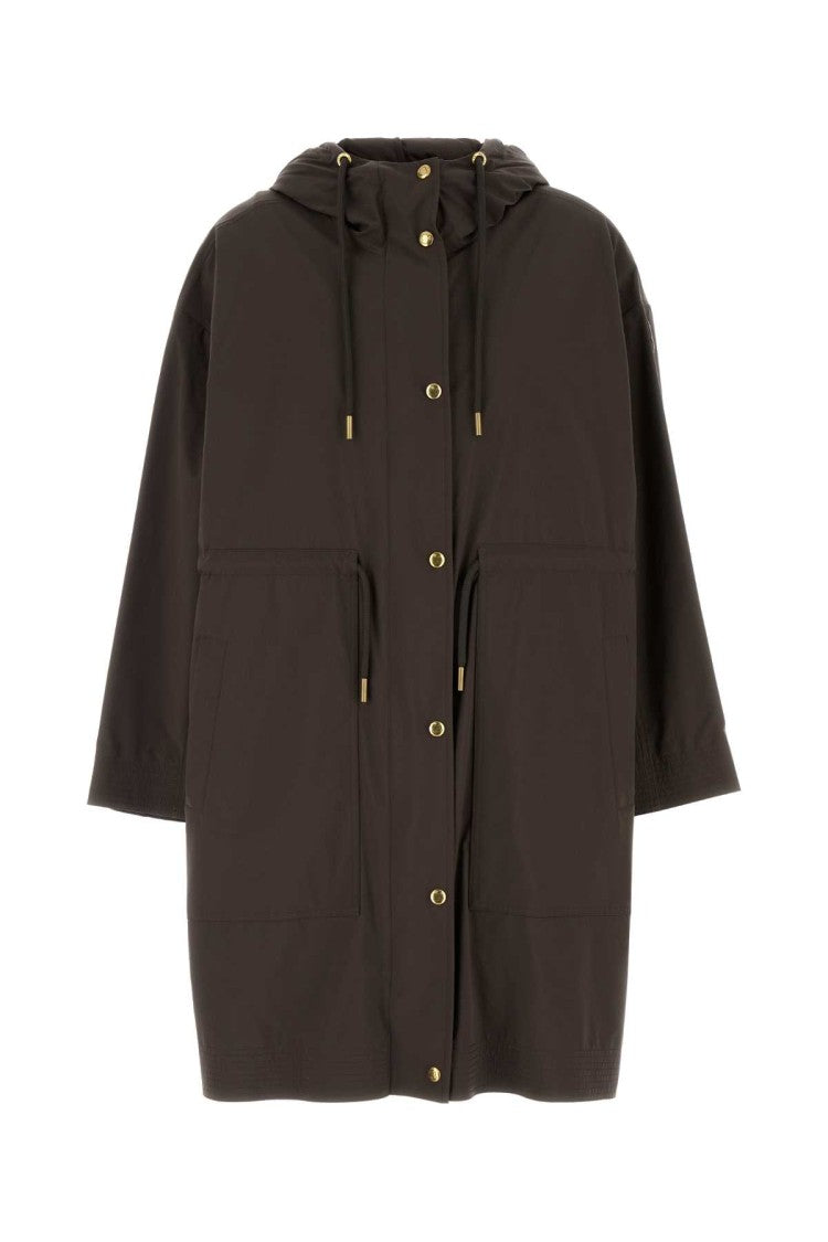 Moncler Brown Nylon Sainbel Parka