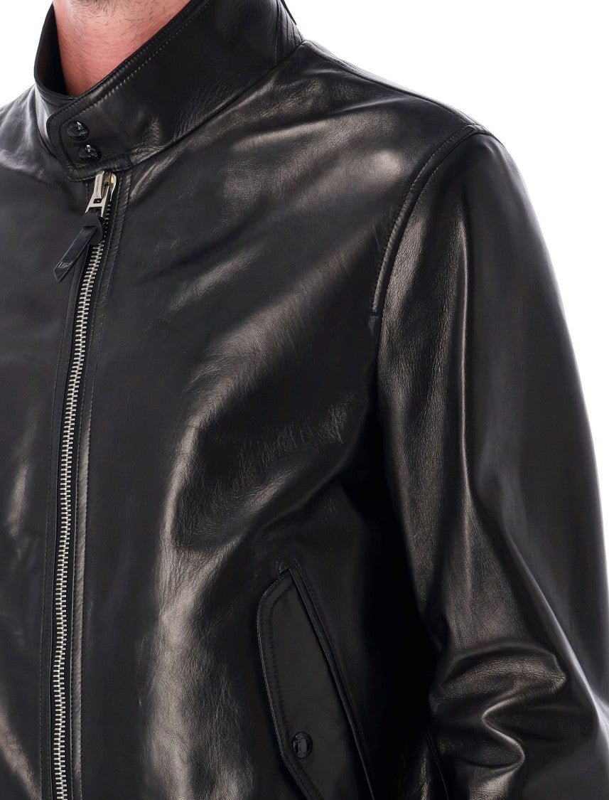 Tom Ford Leather Harrington Jacket