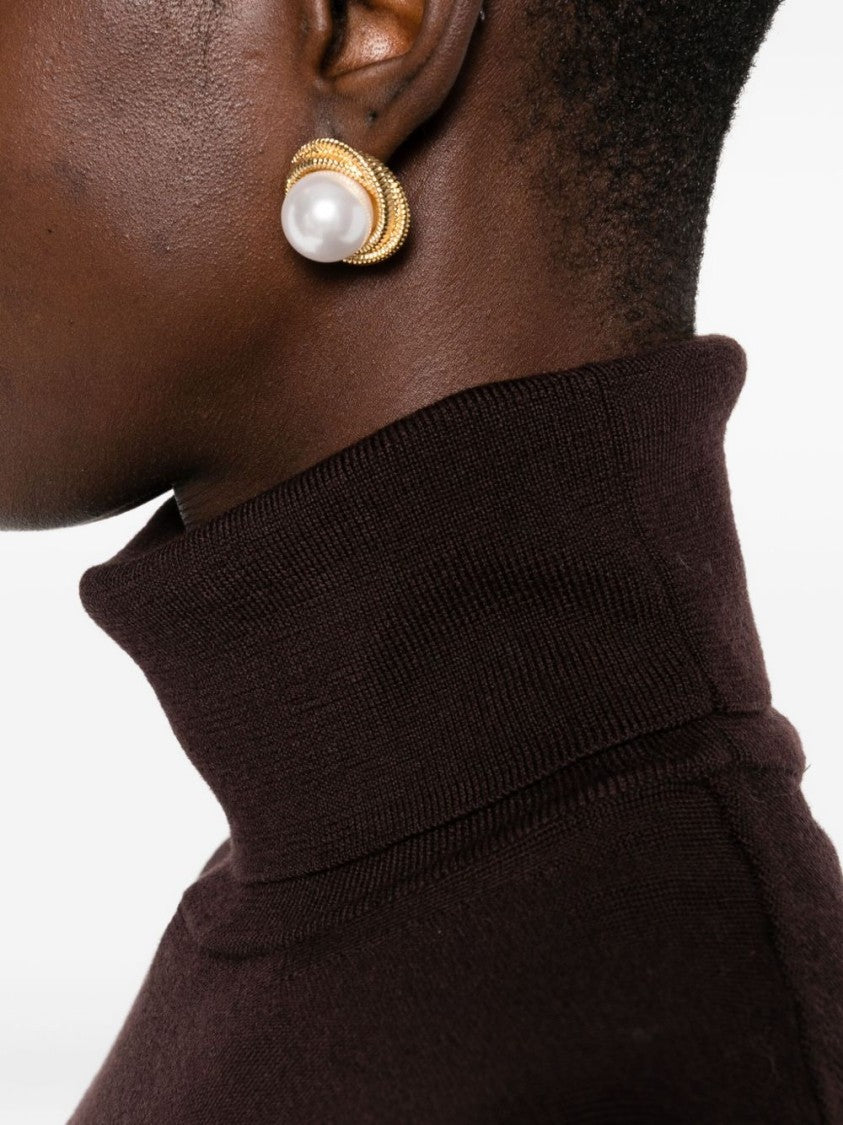 Alpha Studio Classic Turtleneck Sweater In Rich Brown Merino Wool