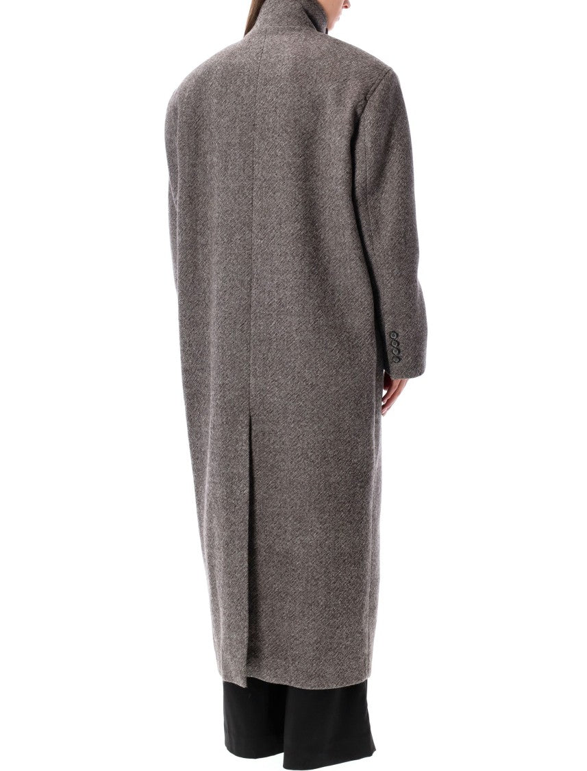 Magda Butrym Single Breast Long Coat