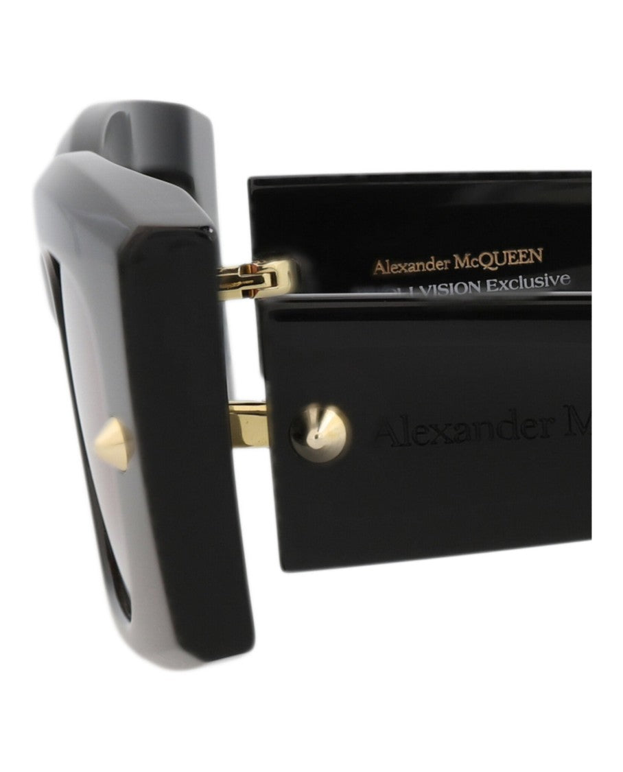 Alexander Mcqueen Square-Frame Recycled Acetate Sunglasses