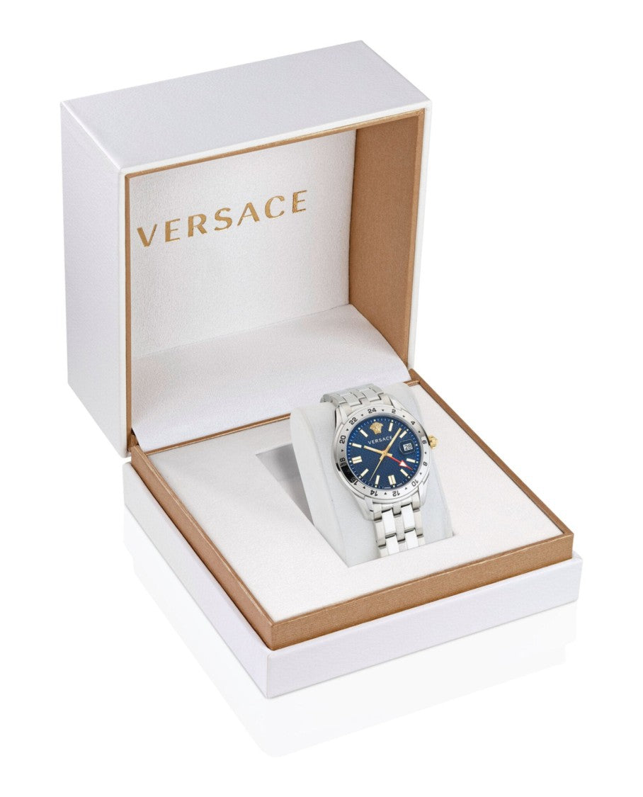 Versace Greca Time Gmt Watch