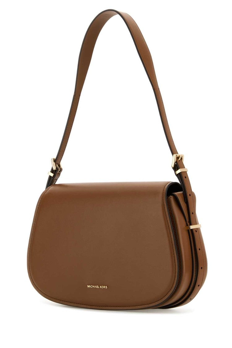 Michael Michael Kors Caramel Leather Moore Shoulder Bag