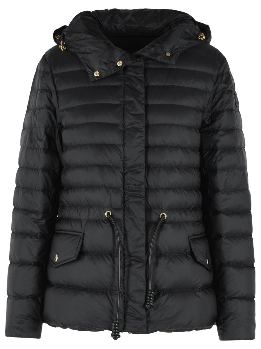 Moncler 'Raies' Black Polyamide Down Jacket