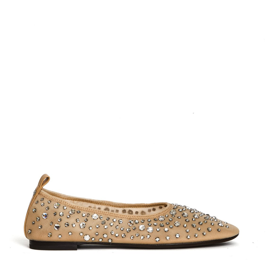 Tory Burch Flats Adorned With Shimmering Crystals