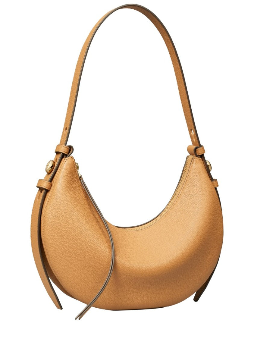 Tory Burch Crescent Textured Cow Leather Handbag