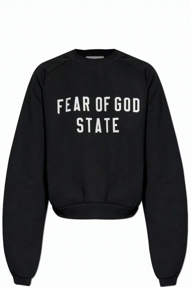 Fear Of God Cropped Fleece Sweatshirt