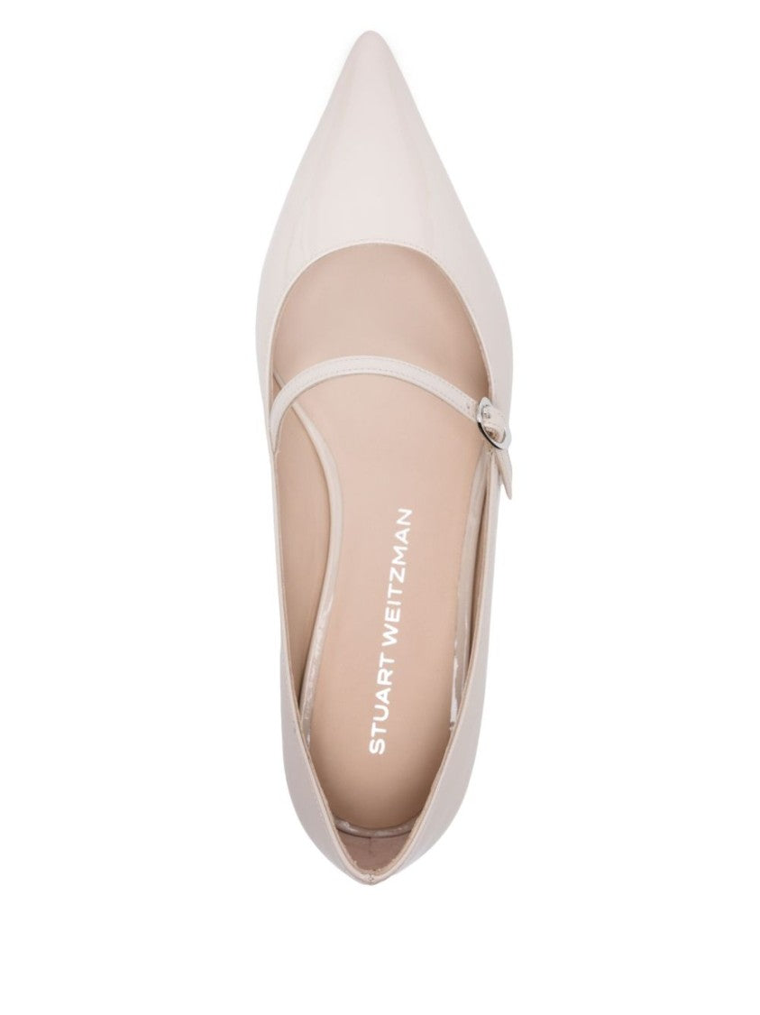 Stuart Weitzman Pointed Toe Flat Shoes