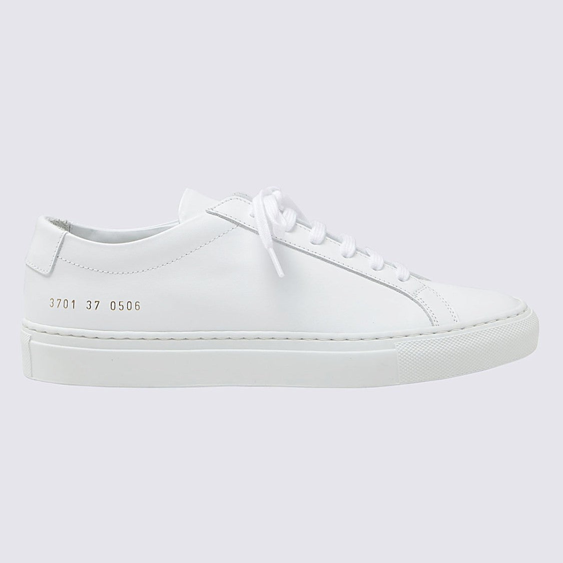 Common Projects White Achilles Leather Low-Top Sneakers