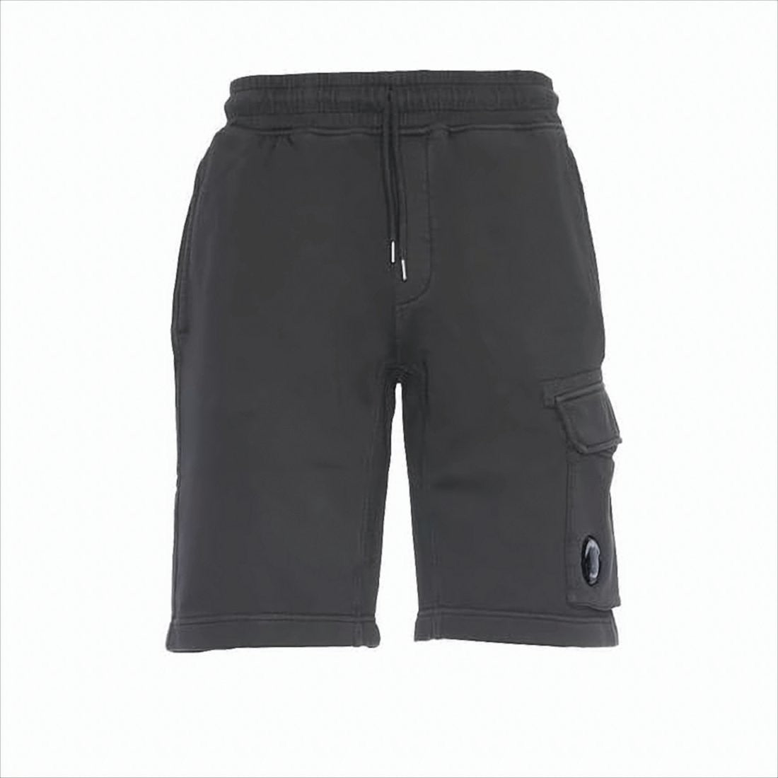 C.P. Company Relaxed Fit Cotton Shorts With Cargo Pocket