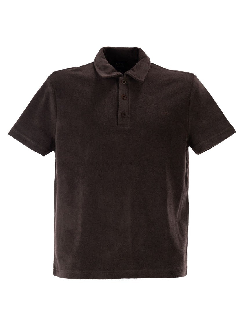 A.P.C. Julian - Organic Cotton Terry Polo Shirt