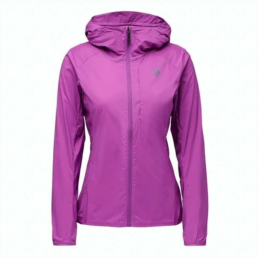Black Diamond Lightweight Purple Jacket With Fitted Silhouette
