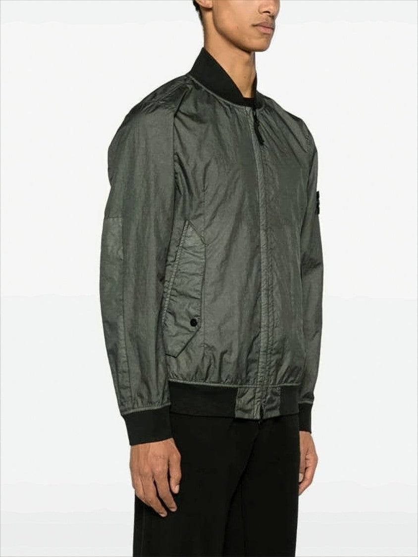 Stone Island Lightweight Grey Polyamide Jacket