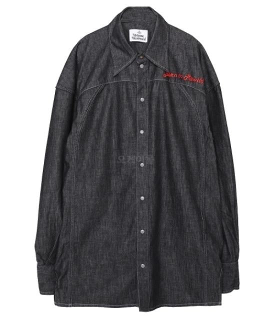 Vivienne Westwood Relaxed Fit Long-Sleeved Shirt With Classic Button-Down Front