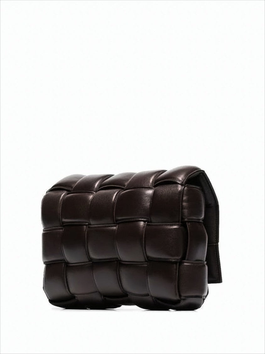 Bottega Veneta Padded Woven Shoulder Bag