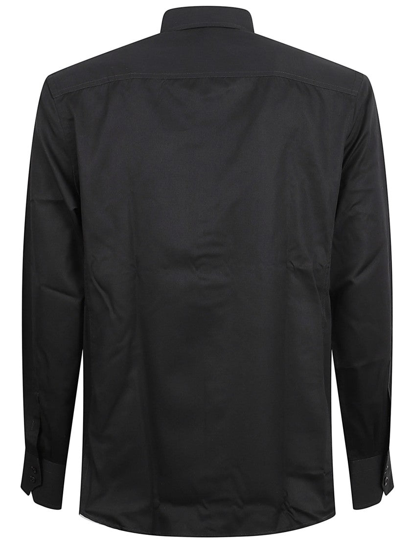 Tom Ford Cotton-Silk Blend Shirt With Long Cuffed Sleeves