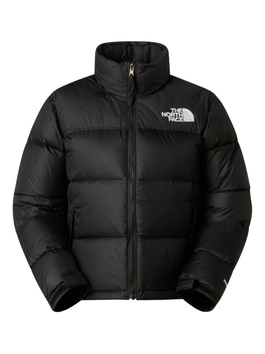 The North Face Quilted Black Coat With High Neck