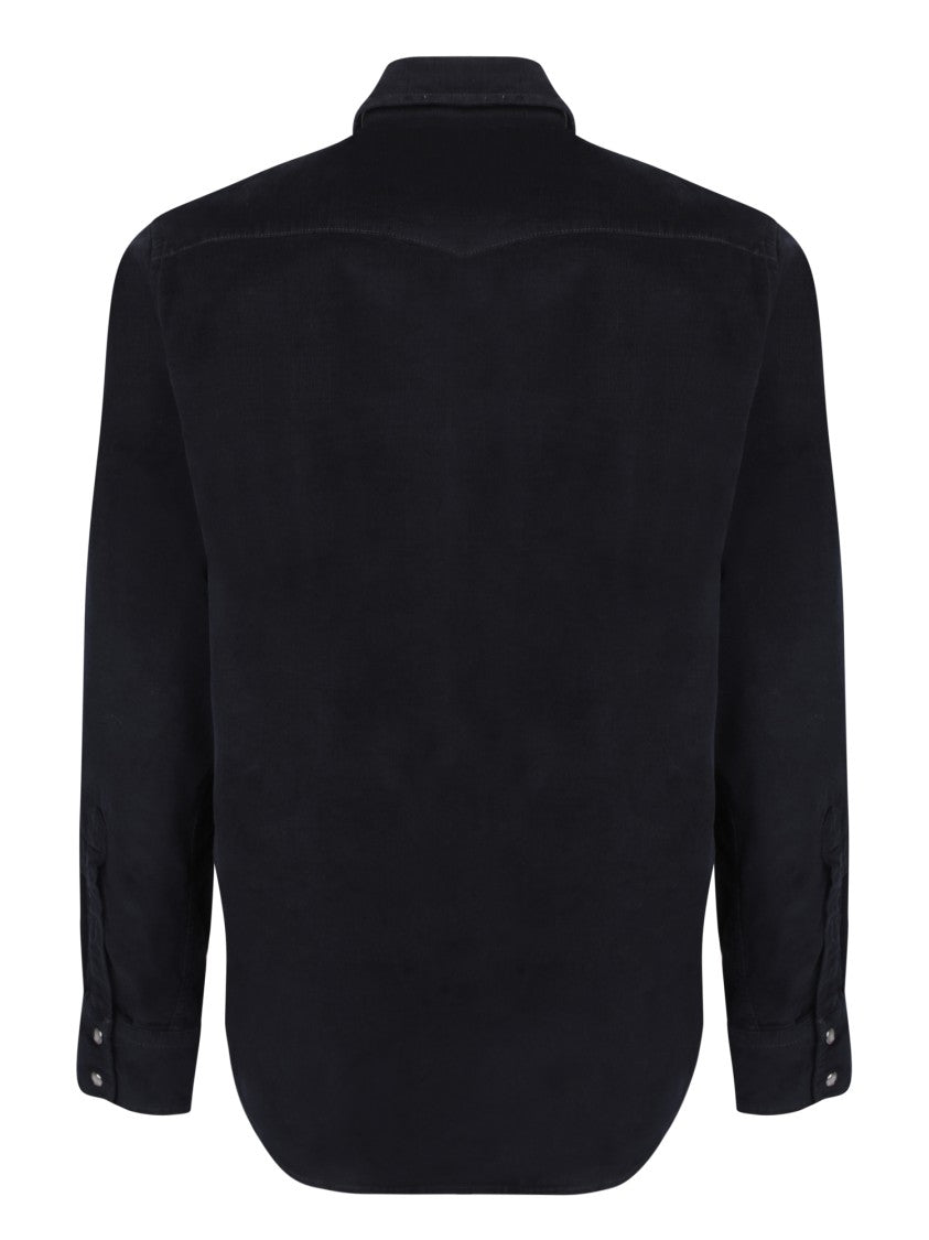 Jacob Cohen Casual Black Cotton Shirt