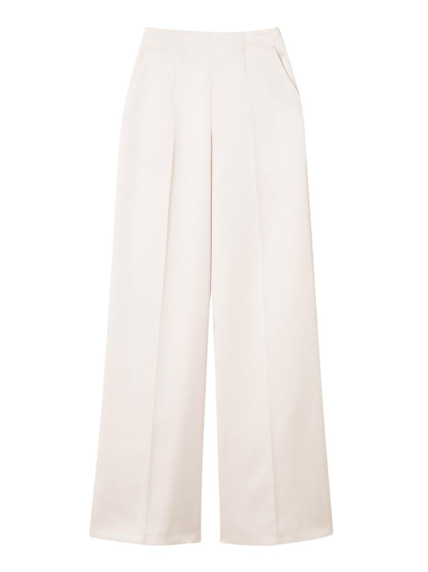 Twin-Set Wide-Leg Palazzo Pants With Fluid Silhouette