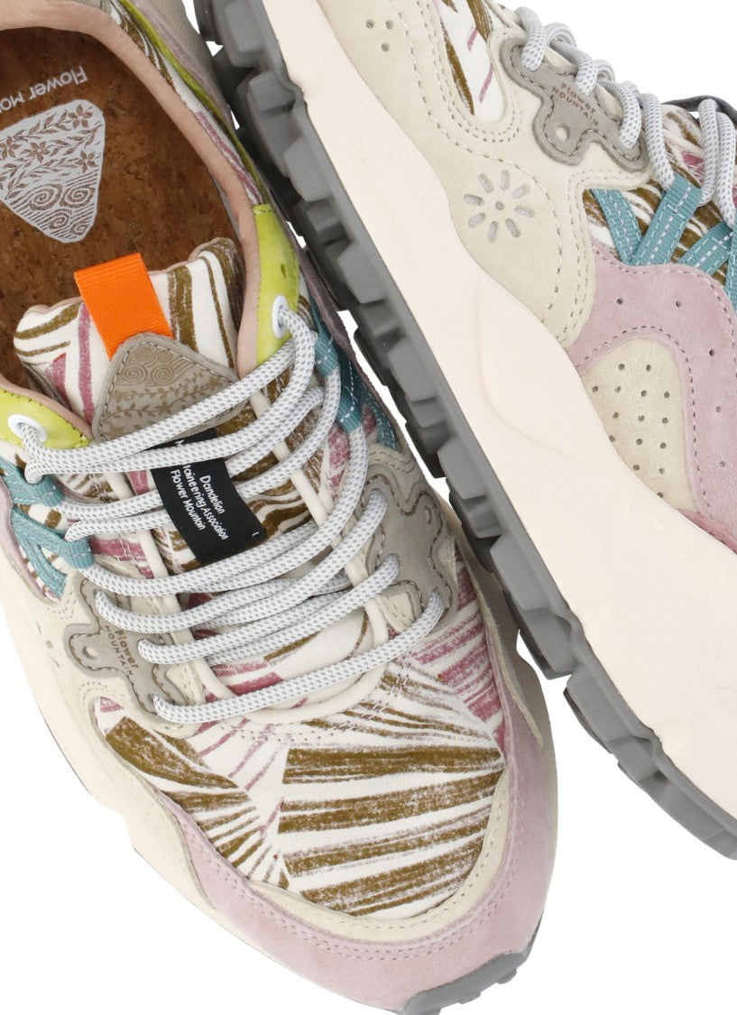 Flower Mountain Multicolor Yamano 3 Technical Fabric Sneakers