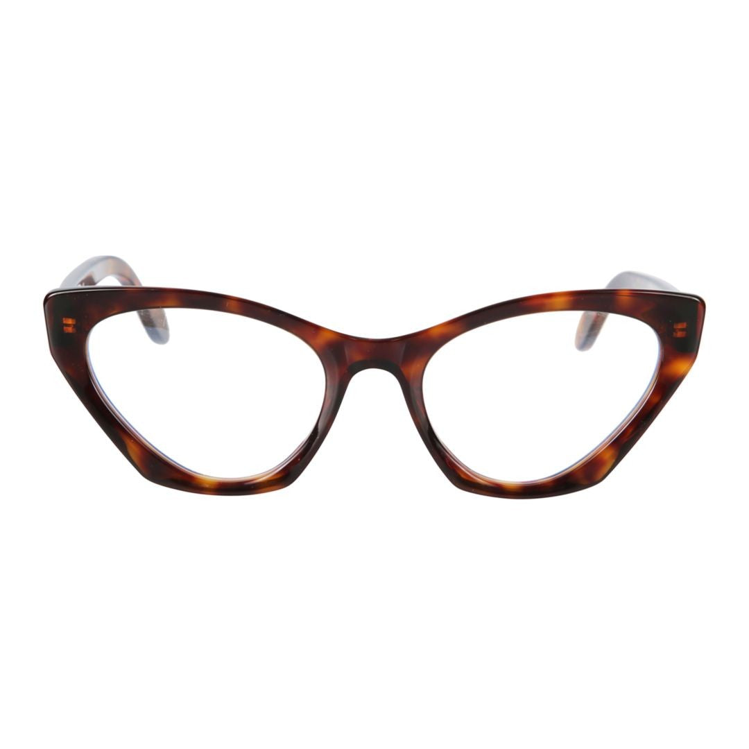 Kador Tortoiseshell Coachella Glamour Vintage Cat-Eye Sunglasses