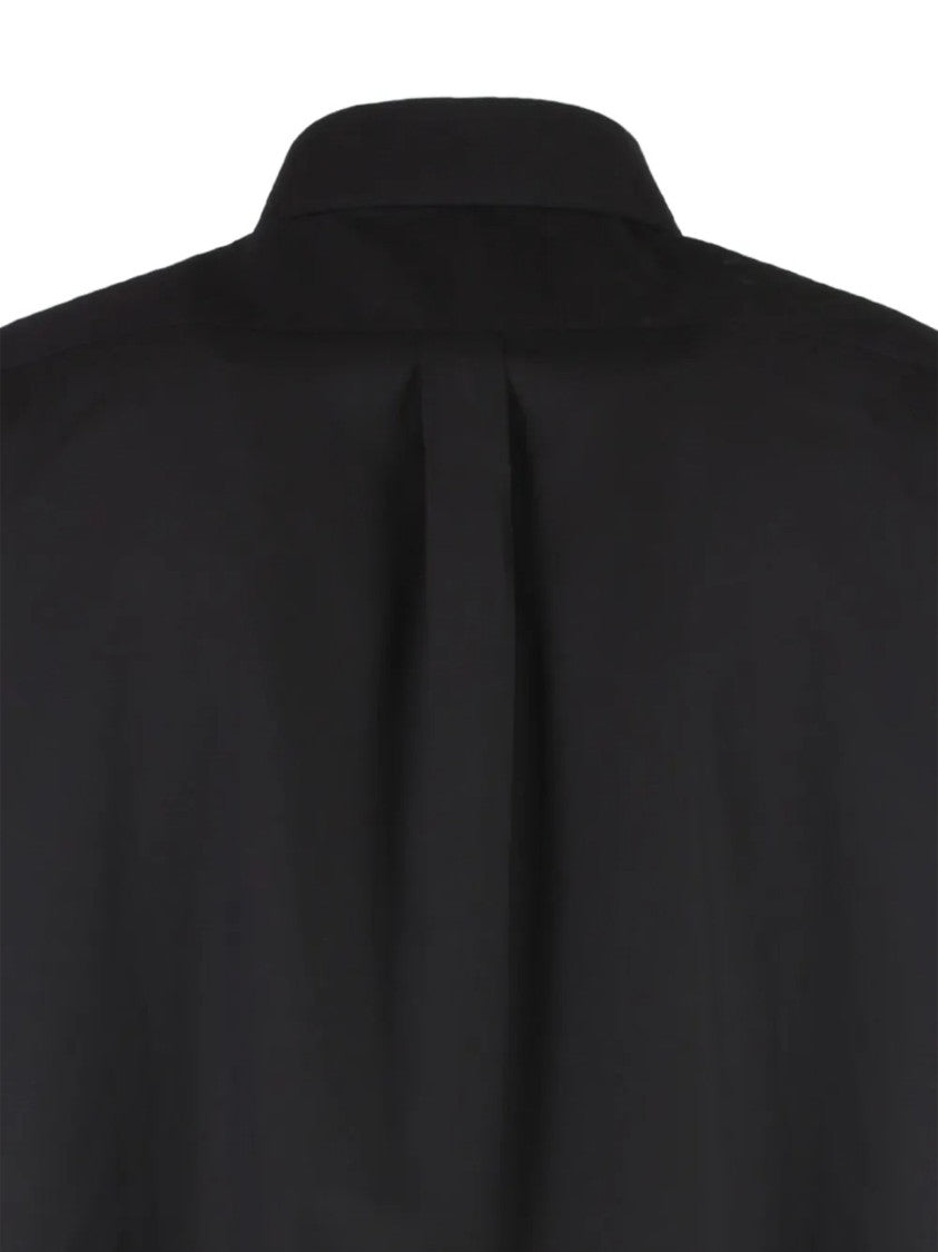 Dolce & Gabbana White Pointed Collar Tailored Cotton Shirt
