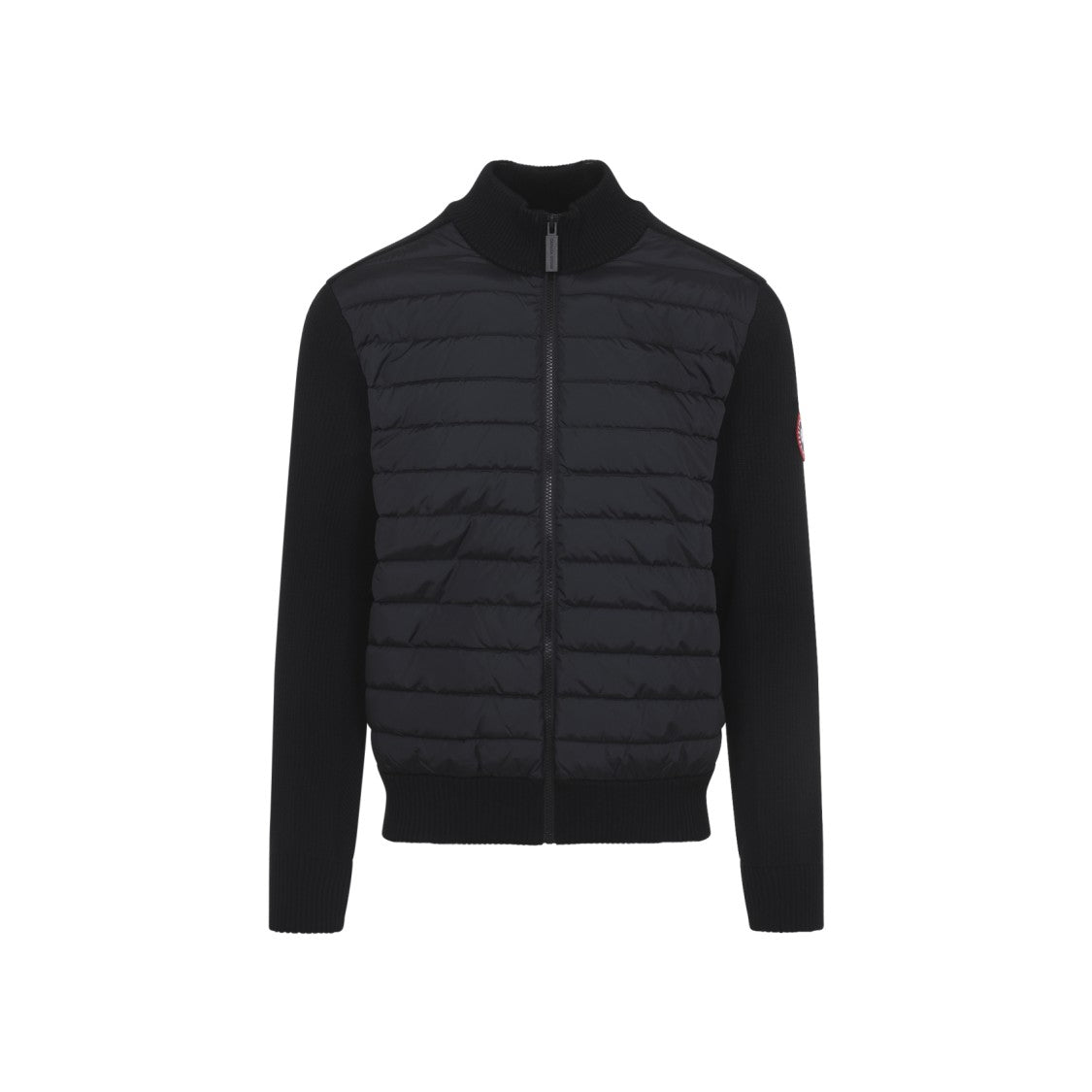 Canada Goose Quilted Front Panel Black Jacket