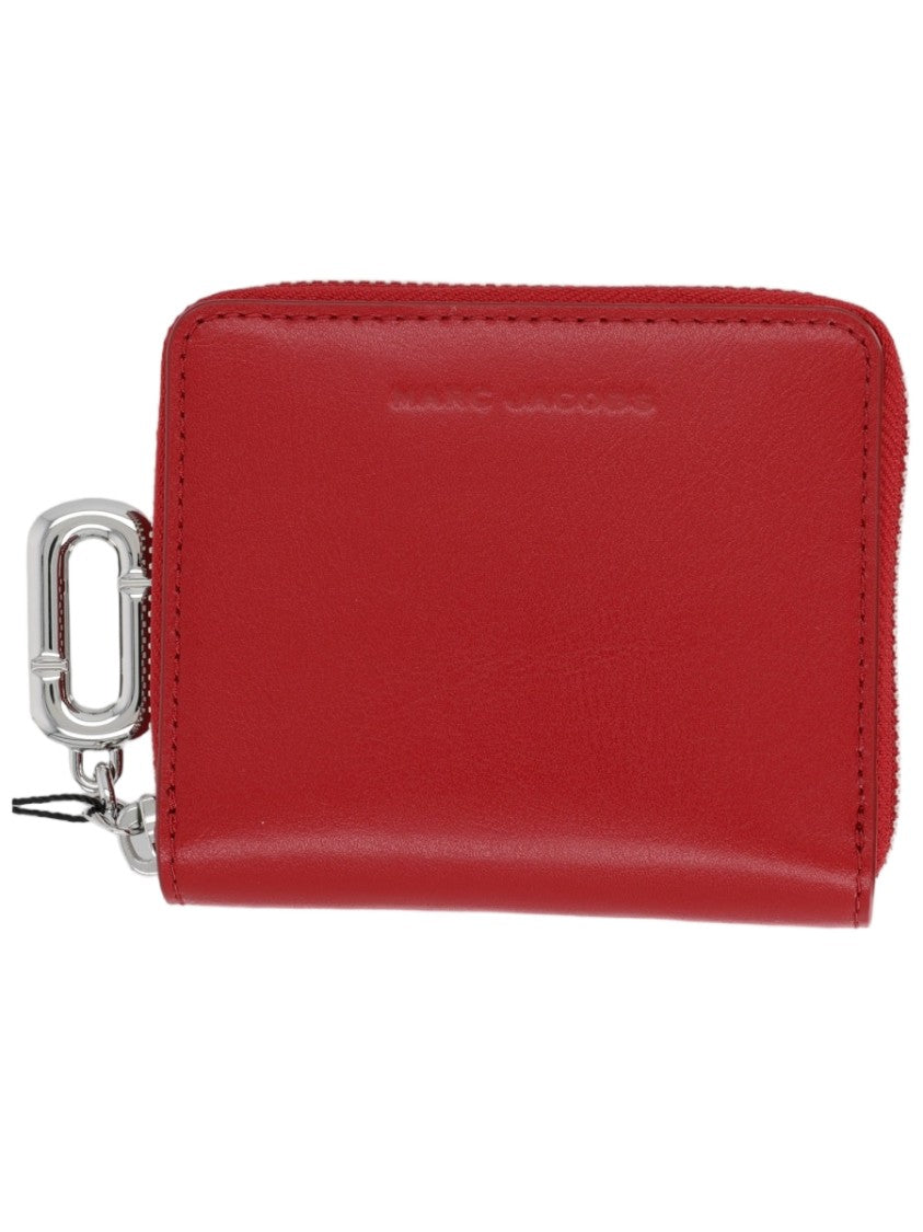 Marc Jacobs Multicolor Silver-Tone Zipper Zip-Around Wallet
