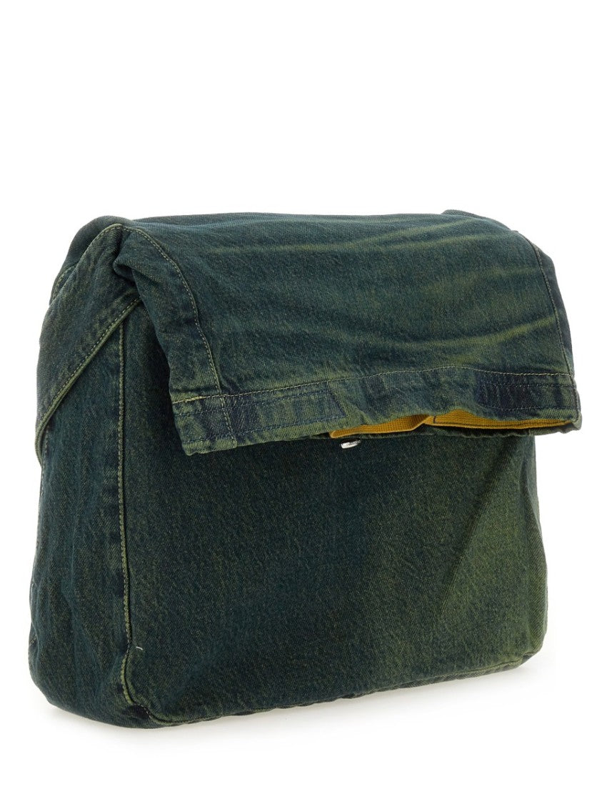 Our Legacy Textured Cotton Shoulder Bag