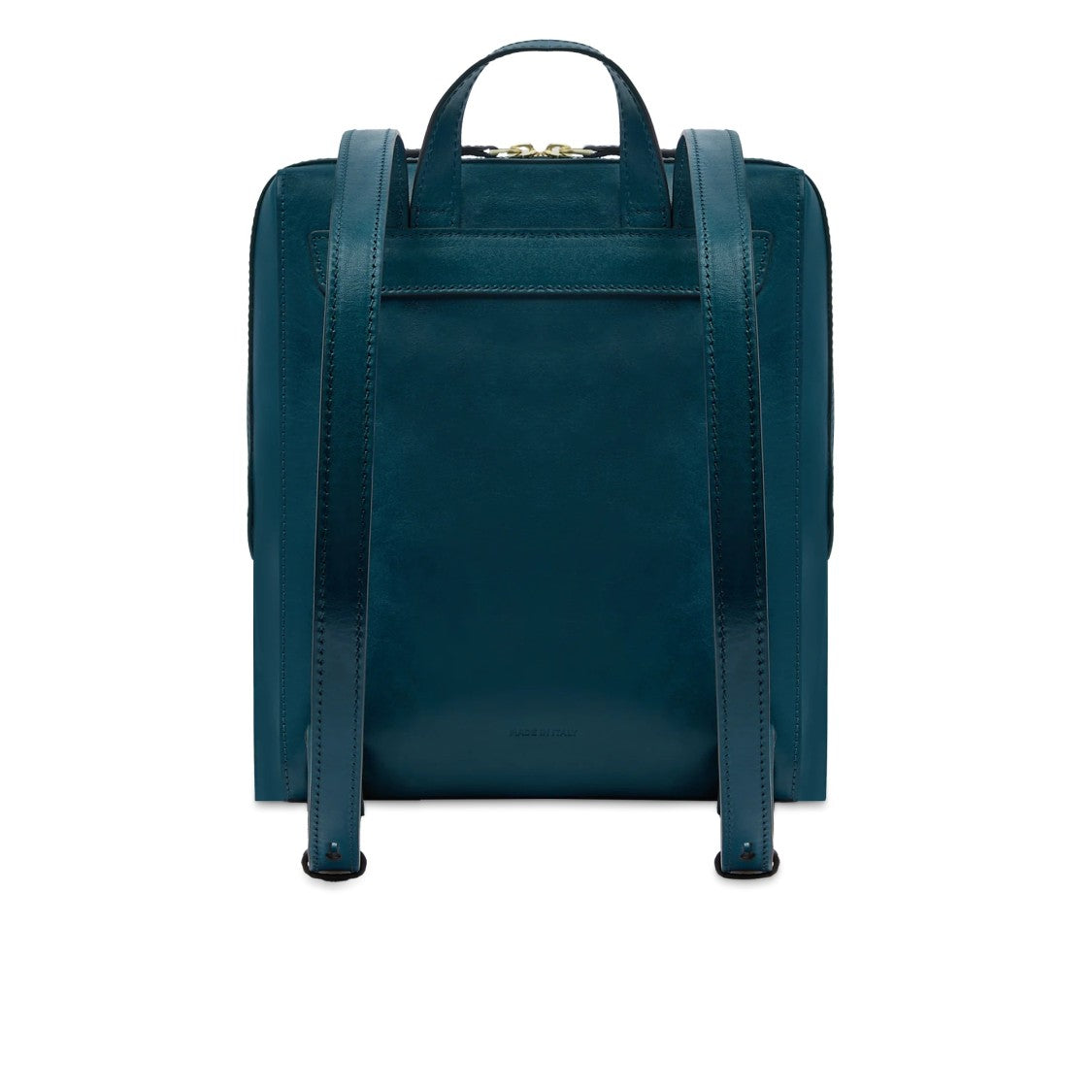 The Bridge Blue Backpack With Zip Closure