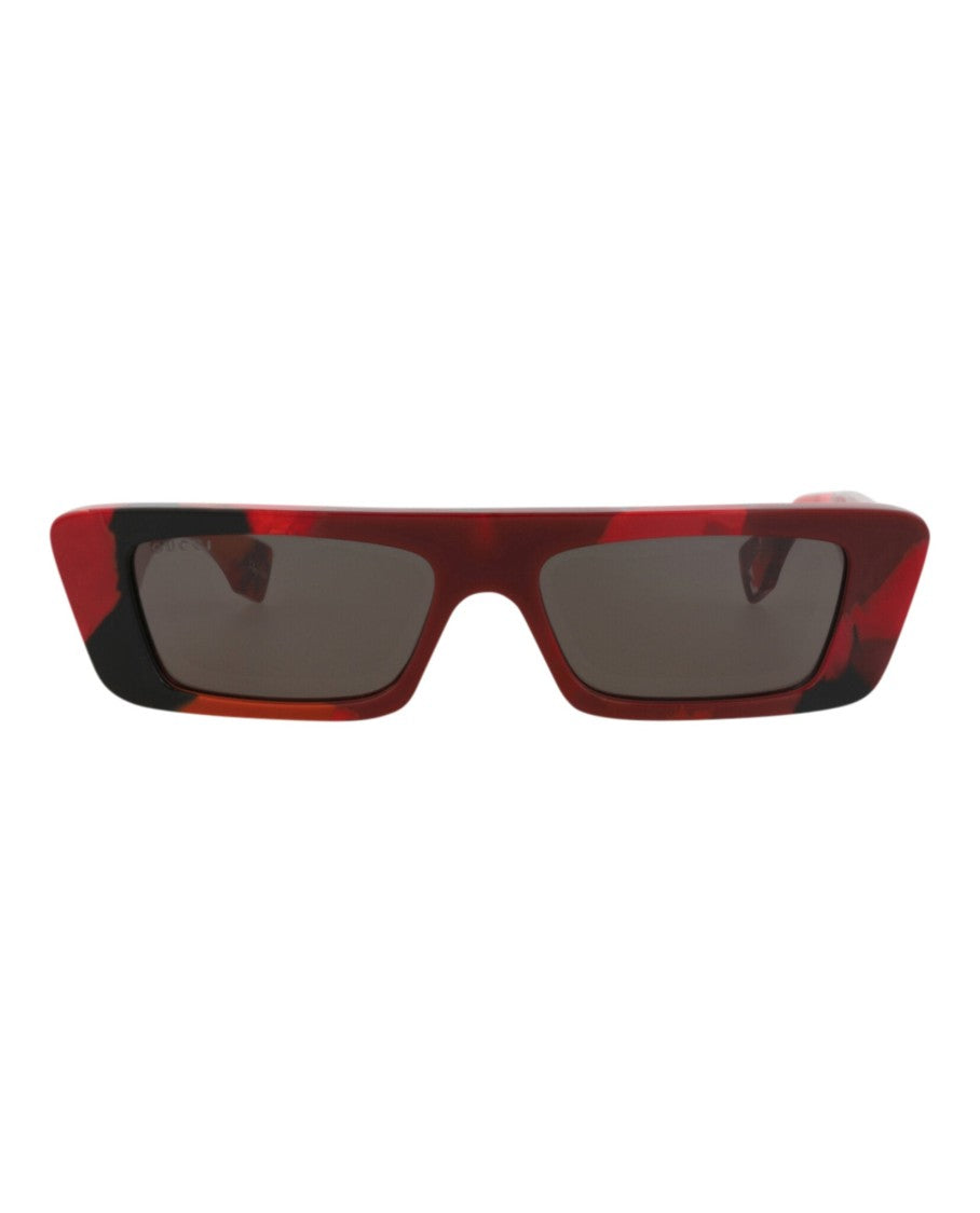 Gucci Square-Frame Recycled Acetate Sunglasses